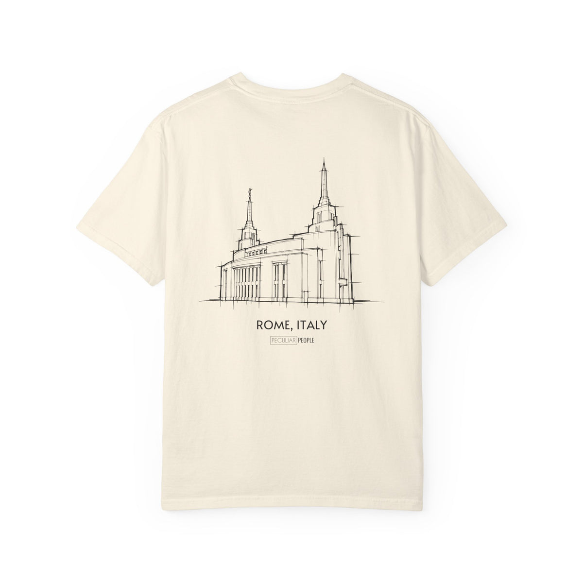 Essential Temple Tee (Rome)