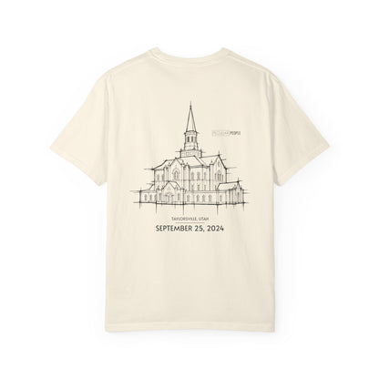 Essential Temple Tee – with personalizable date (Taylorsville)