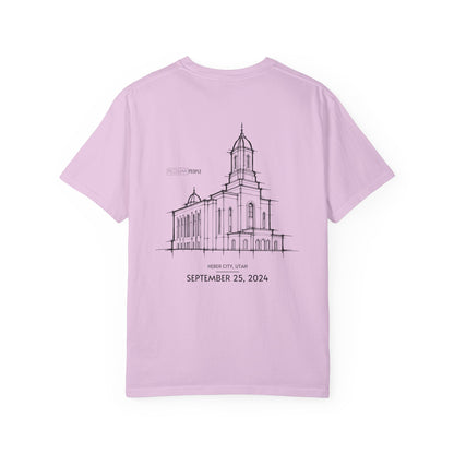 Essential Temple Tee – with personalizable date (Heber Valley)
