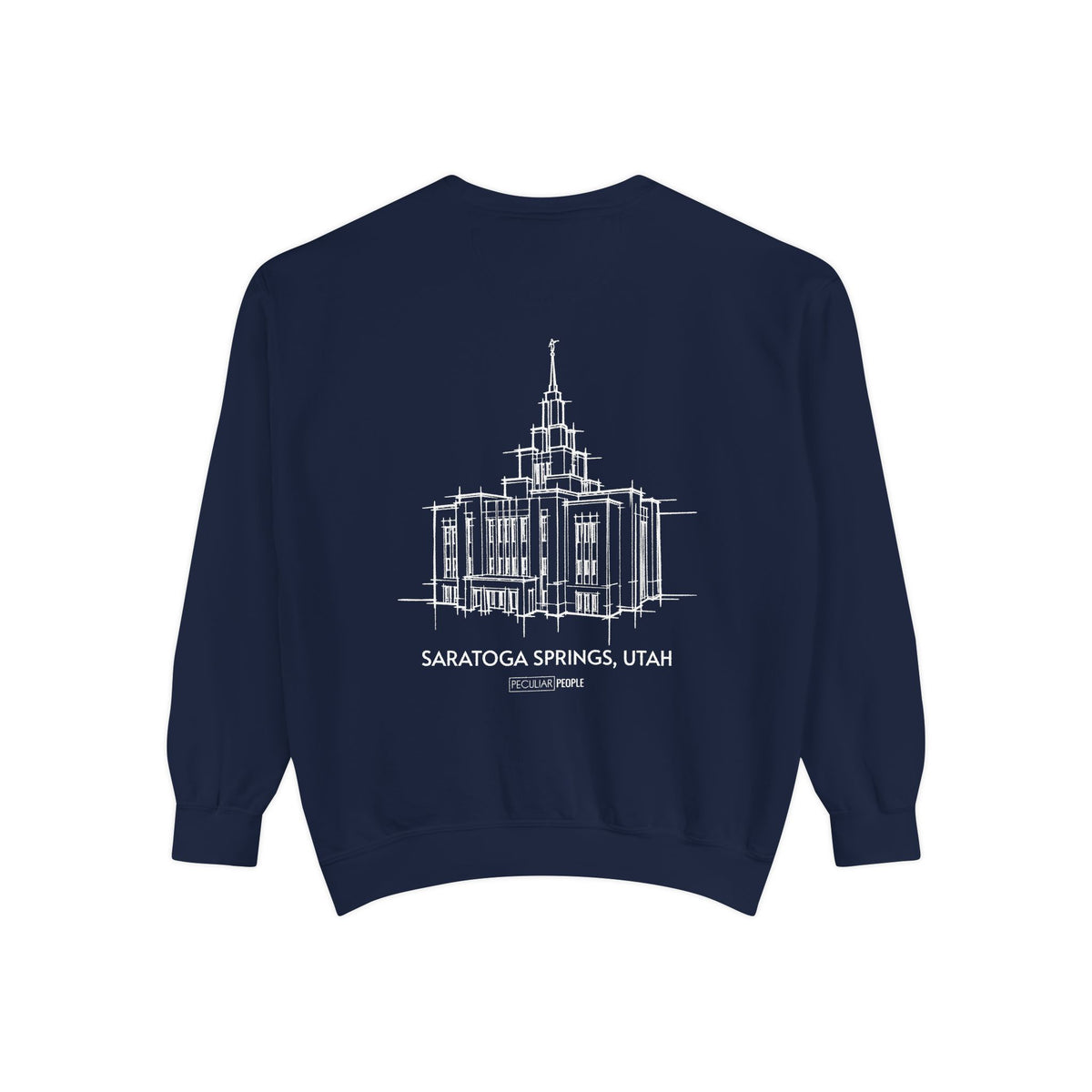 Classic Temple Crew Sweatshirt (Saratoga Springs)
