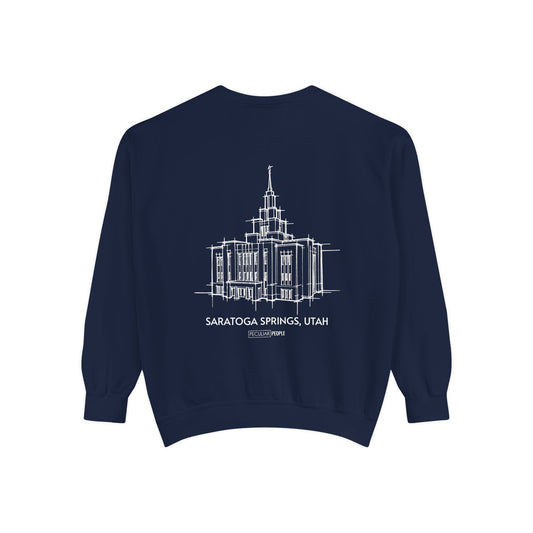 Classic Temple Crew Sweatshirt (Saratoga Springs)