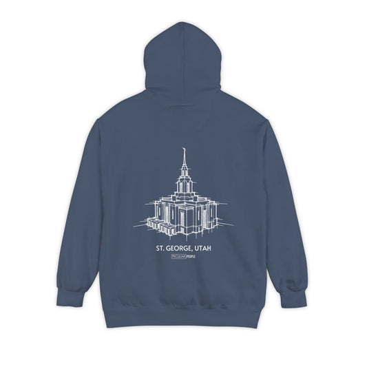 Pillar Temple Hoodie (Red Cliffs)