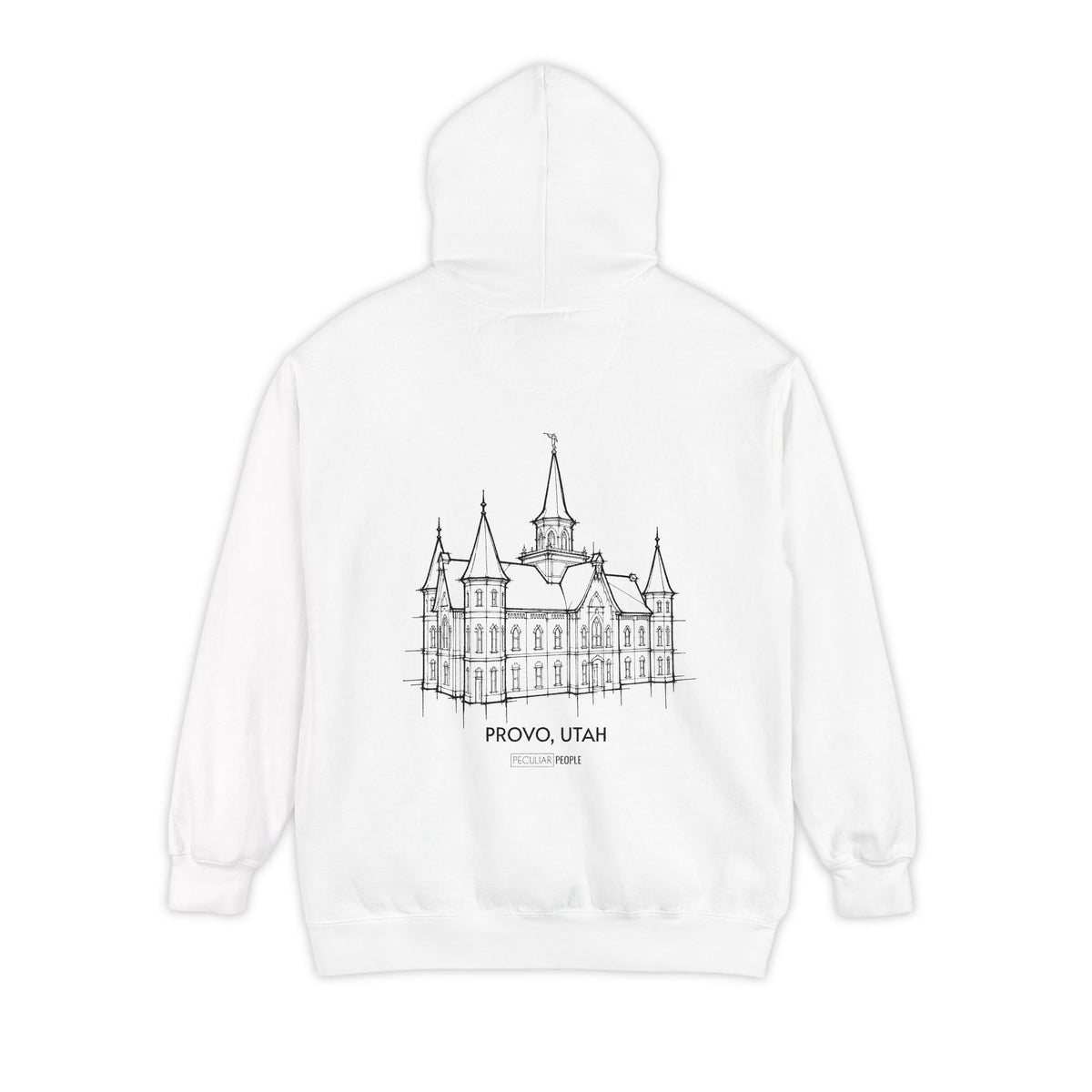 Pillar Temple Hoodie (Provo City Center)