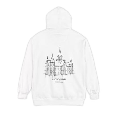 Pillar Temple Hoodie (Provo City Center)