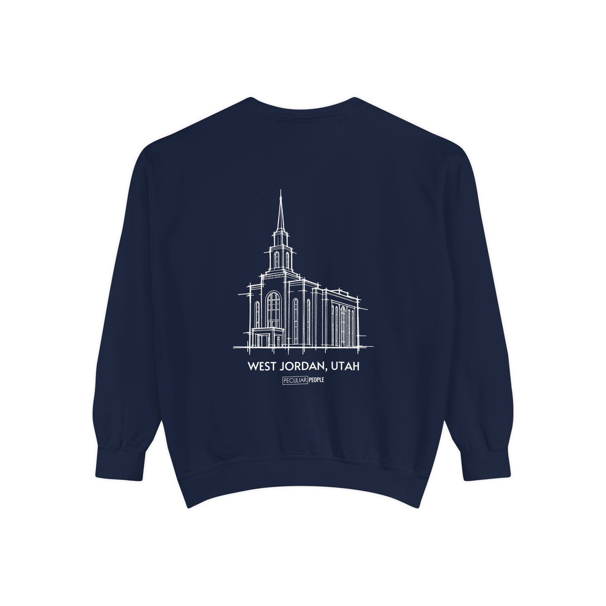 Classic Temple Crew Sweatshirt (West Jordan)