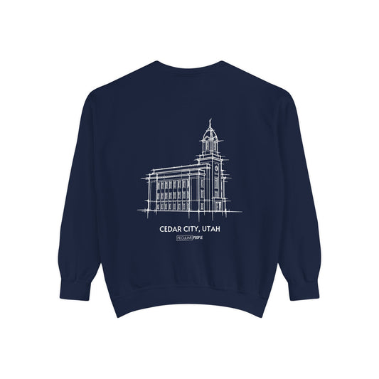 Classic Temple Crew Sweatshirt (Cedar City)