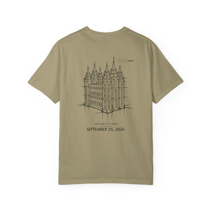 Essential Temple Tee – with personalizable date