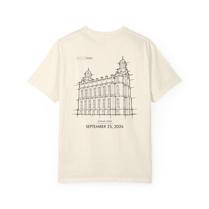 Essential Temple Tee – with personalizable date (Logan)
