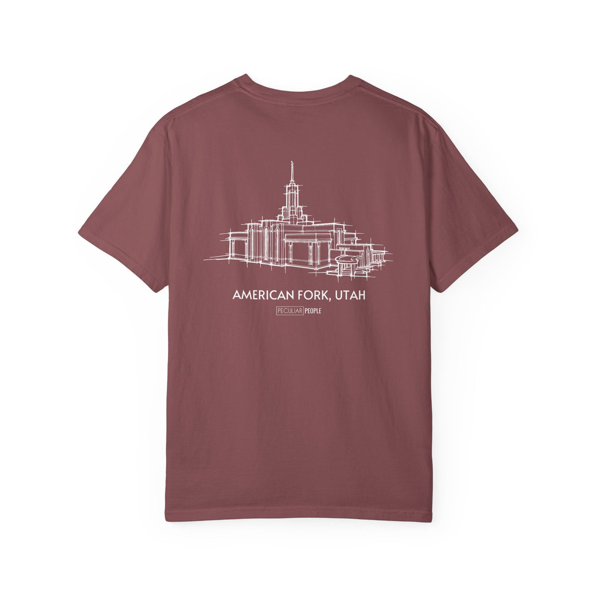 Essential Temple Tee (Mount Timpanogos)