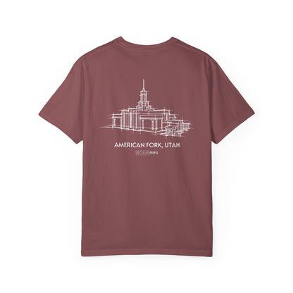 Essential Temple Tee (Mount Timpanogos)
