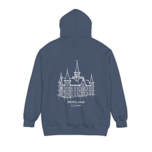 Pillar Temple Hoodie (Provo City Center)