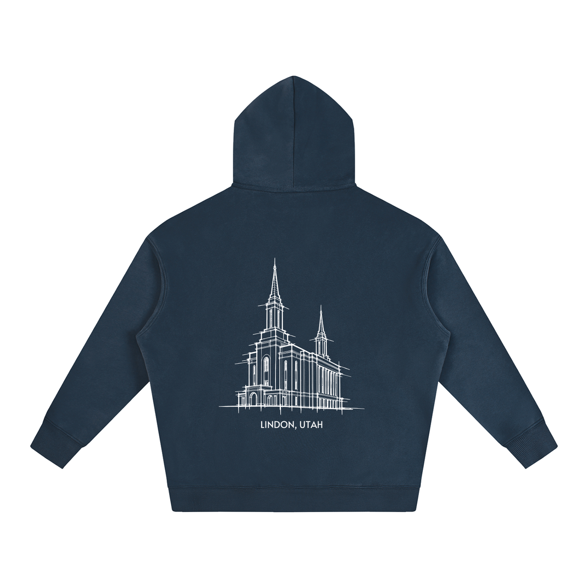 Ultra-soft Oversized Temple Hoodie (Lindon)