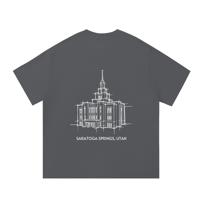 Essential Heavyweight Temple Tee (Saratoga Springs)