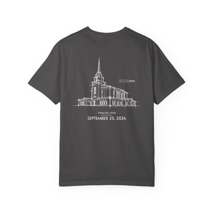 Essential Temple Tee – with personalizable date (Syracuse)