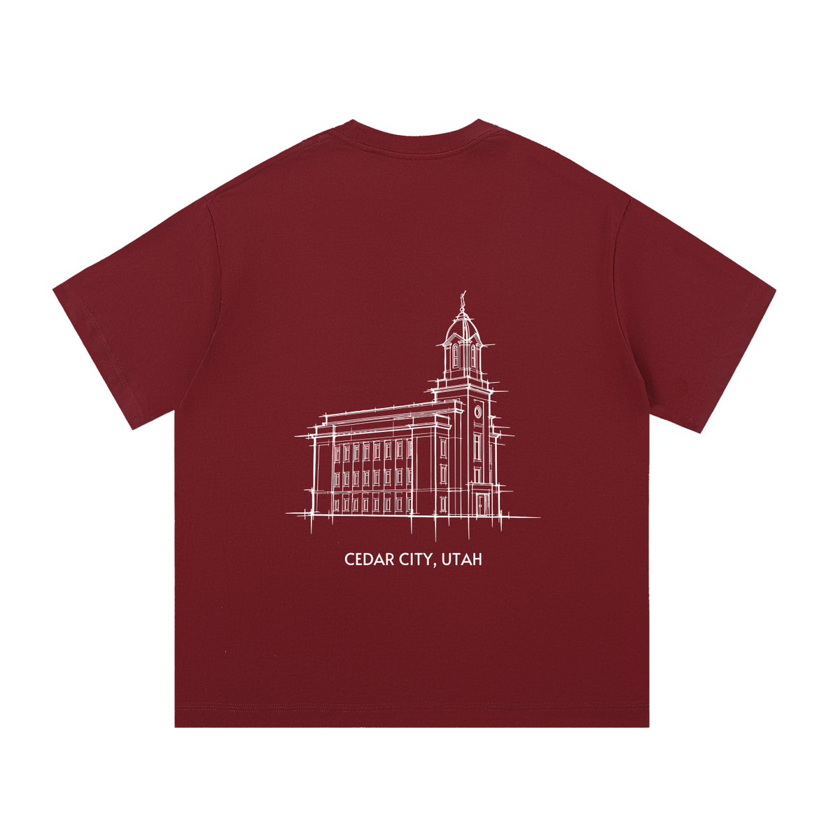 Essential Heavyweight Temple Tee (Cedar City)