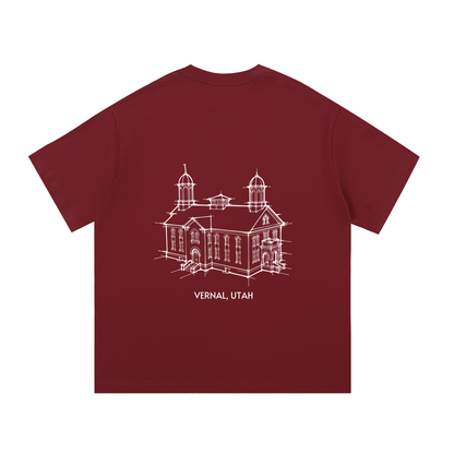 Essential Heavyweight Temple Tee (Vernal)