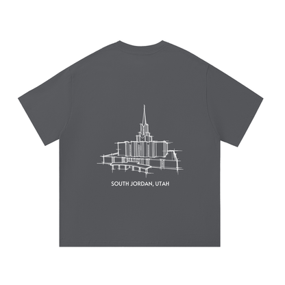 Essential Heavyweight Temple Tee (Jordan River)