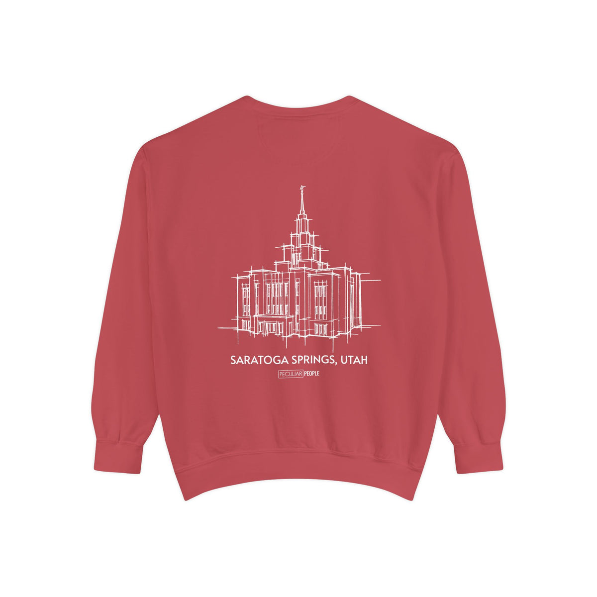 Classic Temple Crew Sweatshirt (Saratoga Springs)