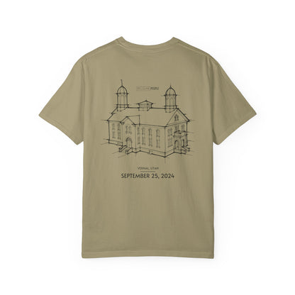 Essential Temple Tee – with personalizable date (Vernal)