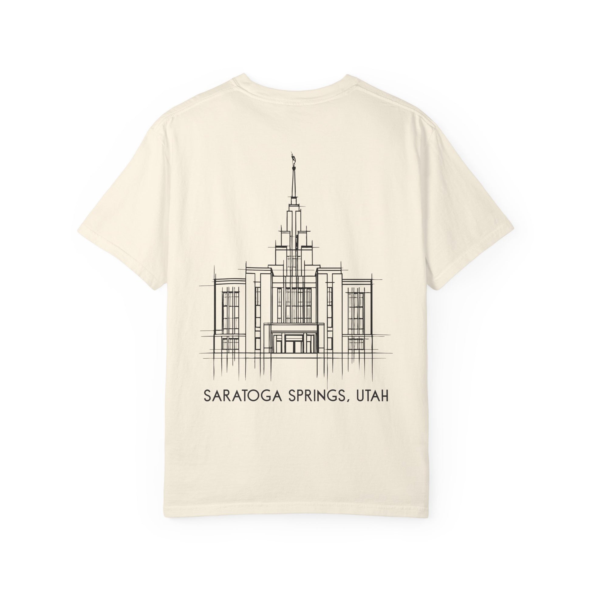 Essential Tee - Saratoga Springs Temple
