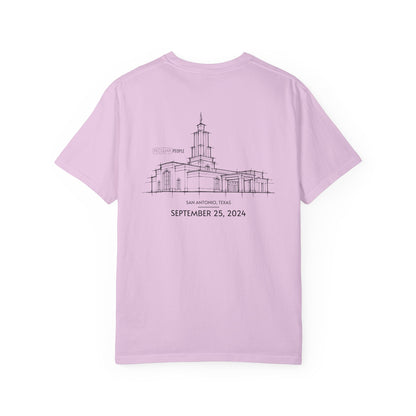 Essential Temple Tee – with personalizable date (San Antonio)