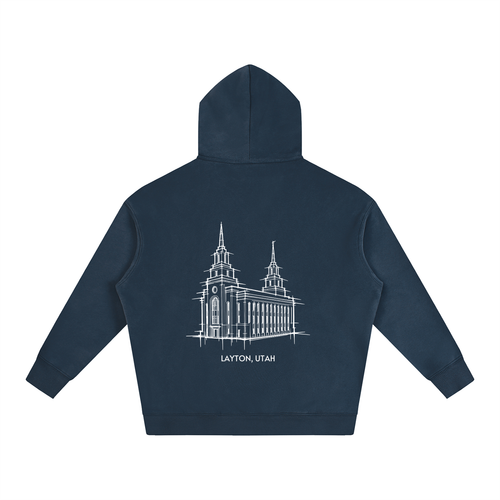 Ultra-soft Oversized Temple Hoodie (Layton)
