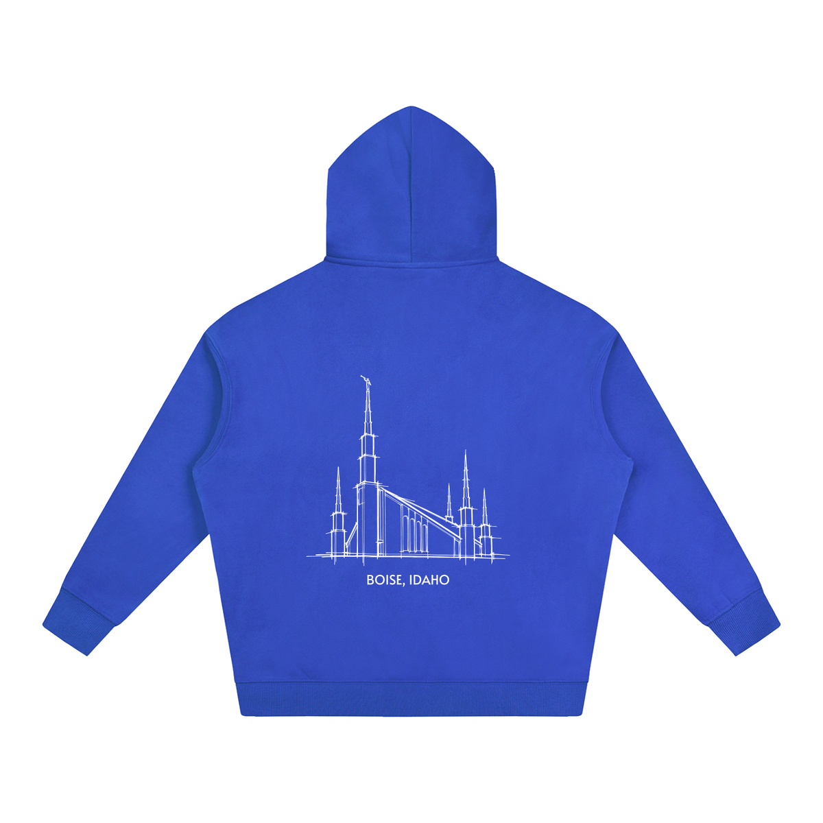 Ultra-soft Oversized Temple Hoodie (Boise)