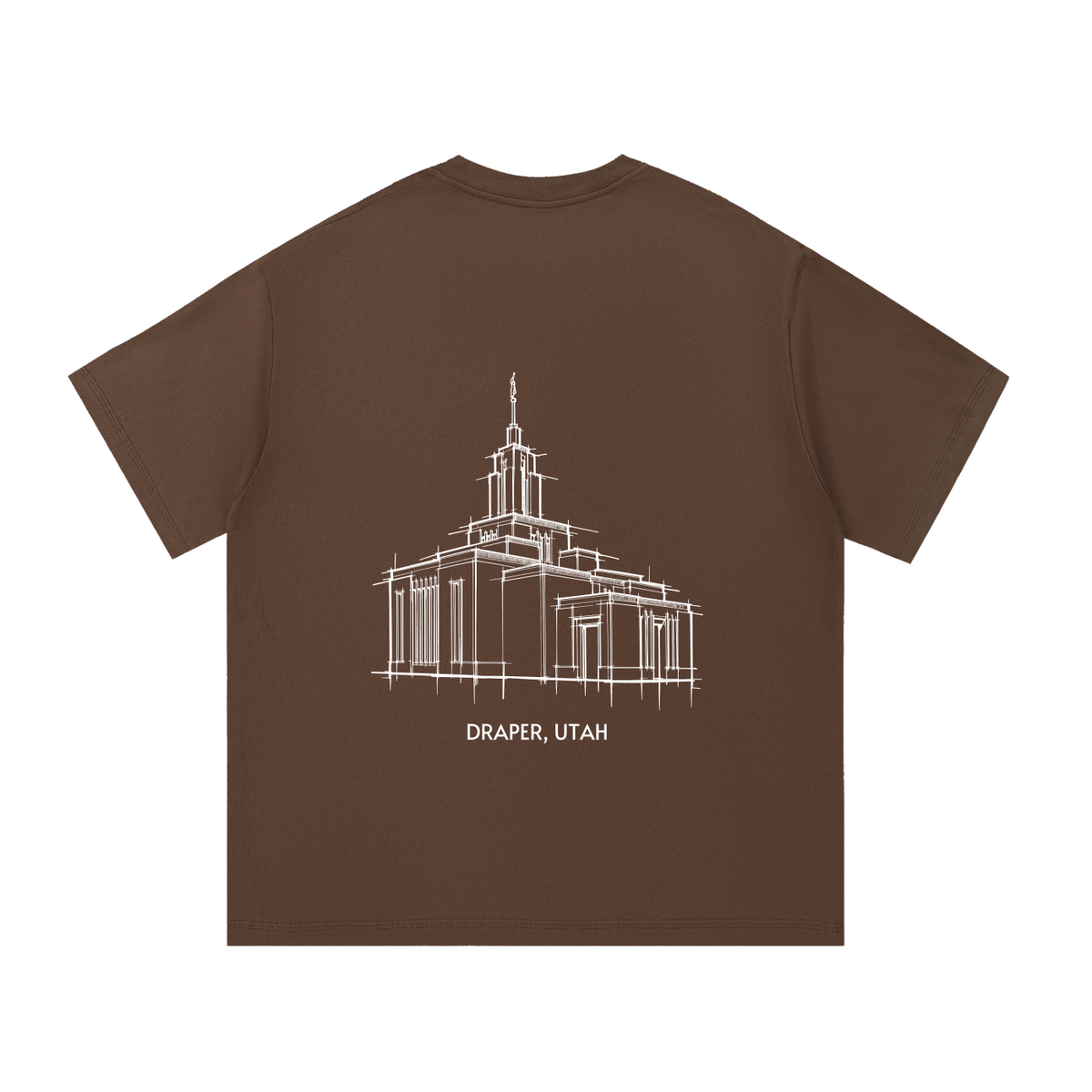 Essential Heavyweight Temple Tee (Draper)