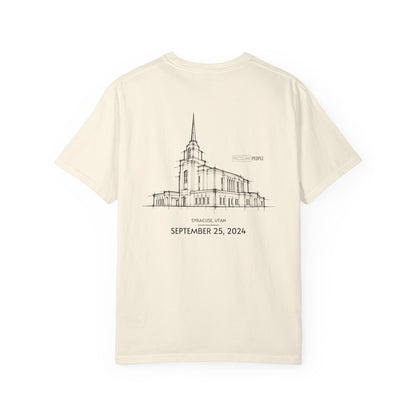 Essential Temple Tee – with personalizable date (Syracuse)
