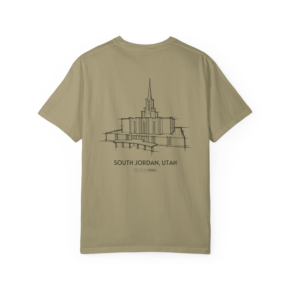 Essential Temple Tee (Jordan River)