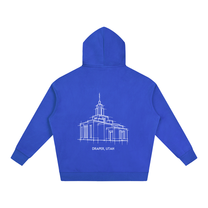 Ultra-soft Oversized Temple Hoodie (Draper)