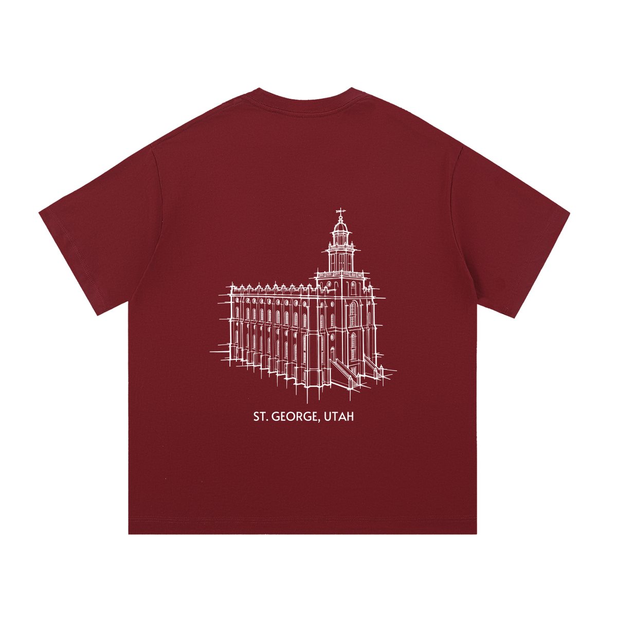 Essential Heavyweight Temple Tee (St. George)