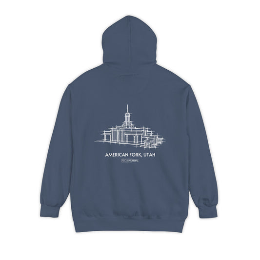 Pillar Temple Hoodie (Mount Timpanogos)
