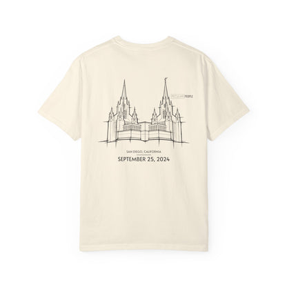 Essential Temple Tee – with personalizable date (San Diego)