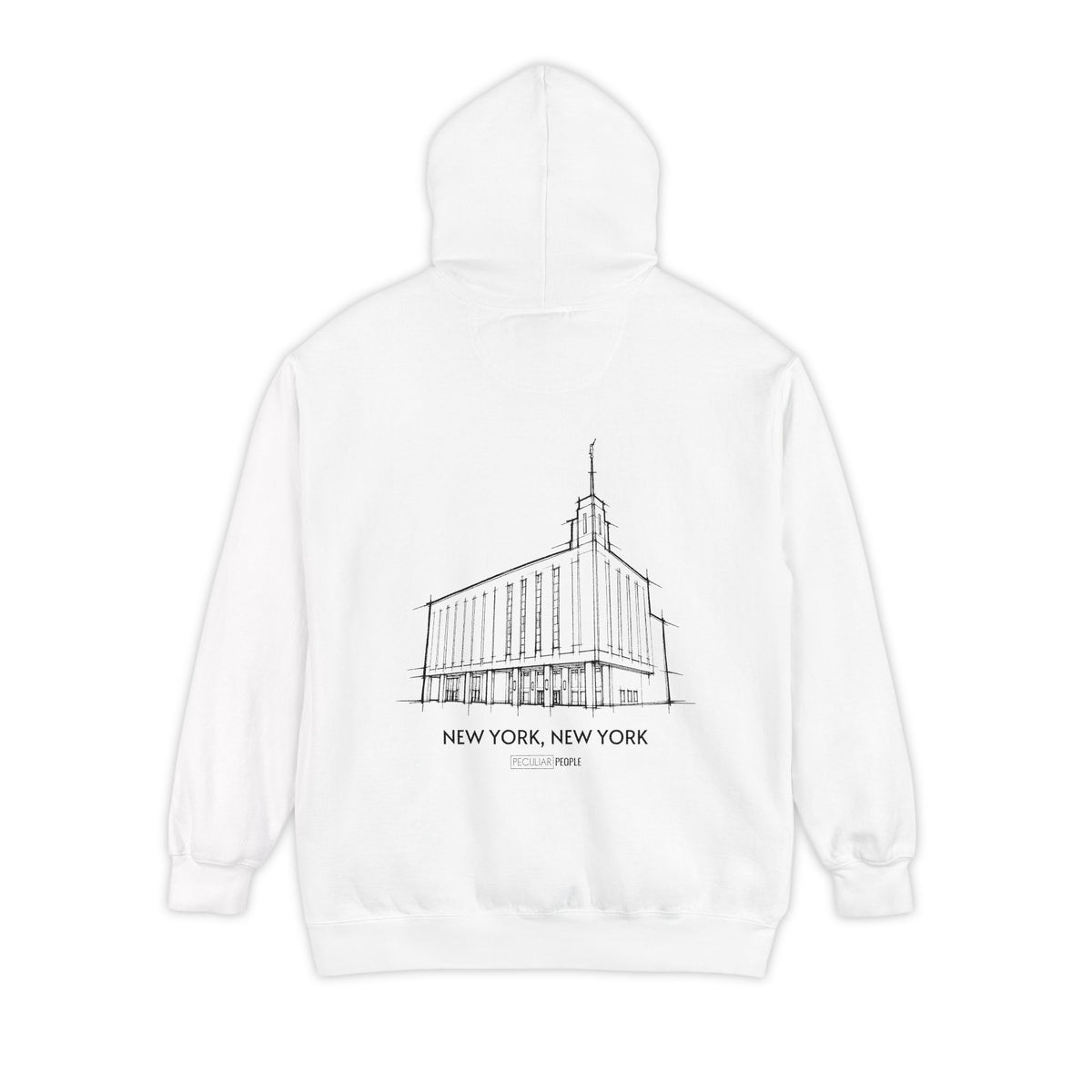 Pillar Temple Hoodie (Manhattan)