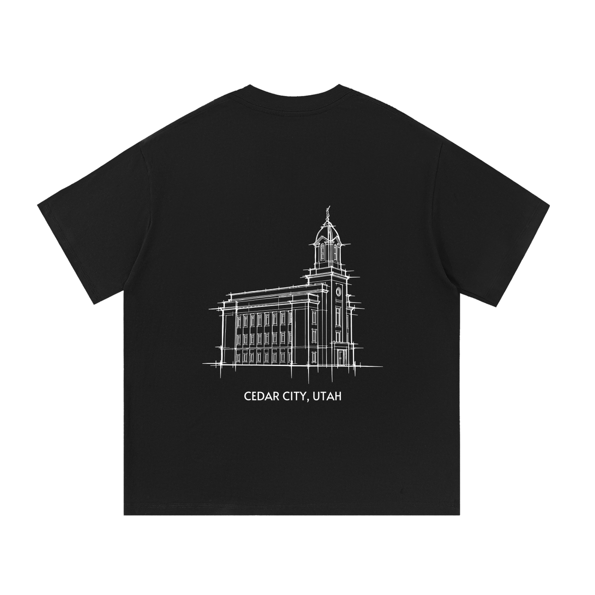 Essential Heavyweight Temple Tee (Cedar City)