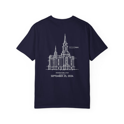 Essential Temple Tee – with personalizable date (Spanish Fork)