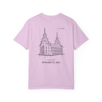 Essential Temple Tee – with personalizable date (Layton)