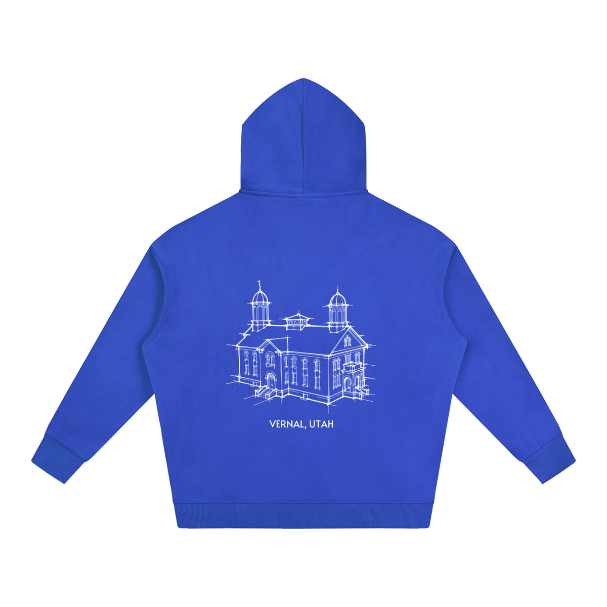 Ultra-soft Oversized Temple Hoodie (Vernal)