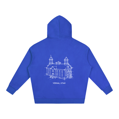Ultra-soft Oversized Temple Hoodie (Vernal)