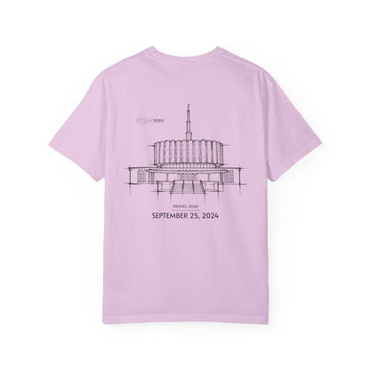 Essential Temple Tee – with personalizable date (Provo)
