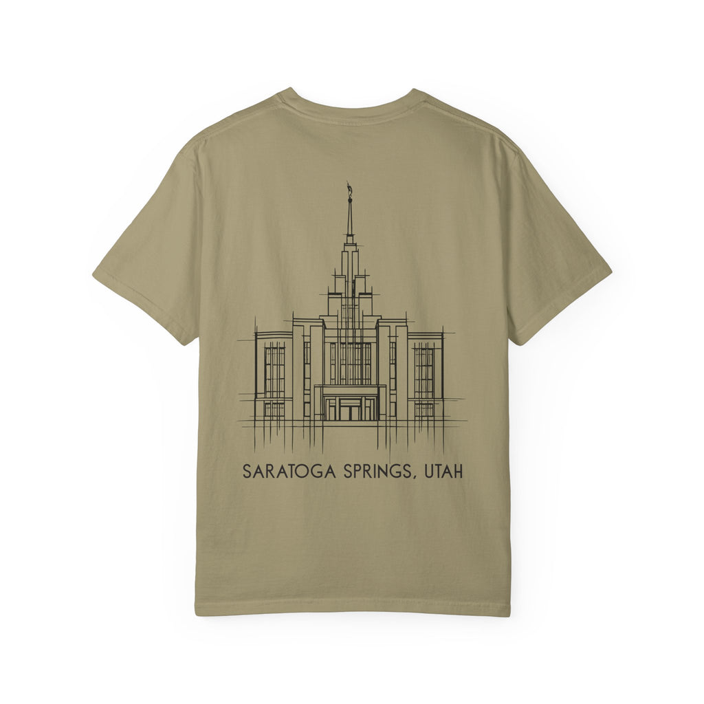 Essential Tee - Saratoga Springs Temple