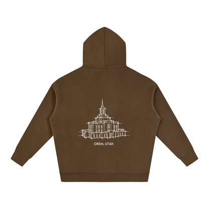 Ultra-soft Oversized Temple Hoodie (Orem)