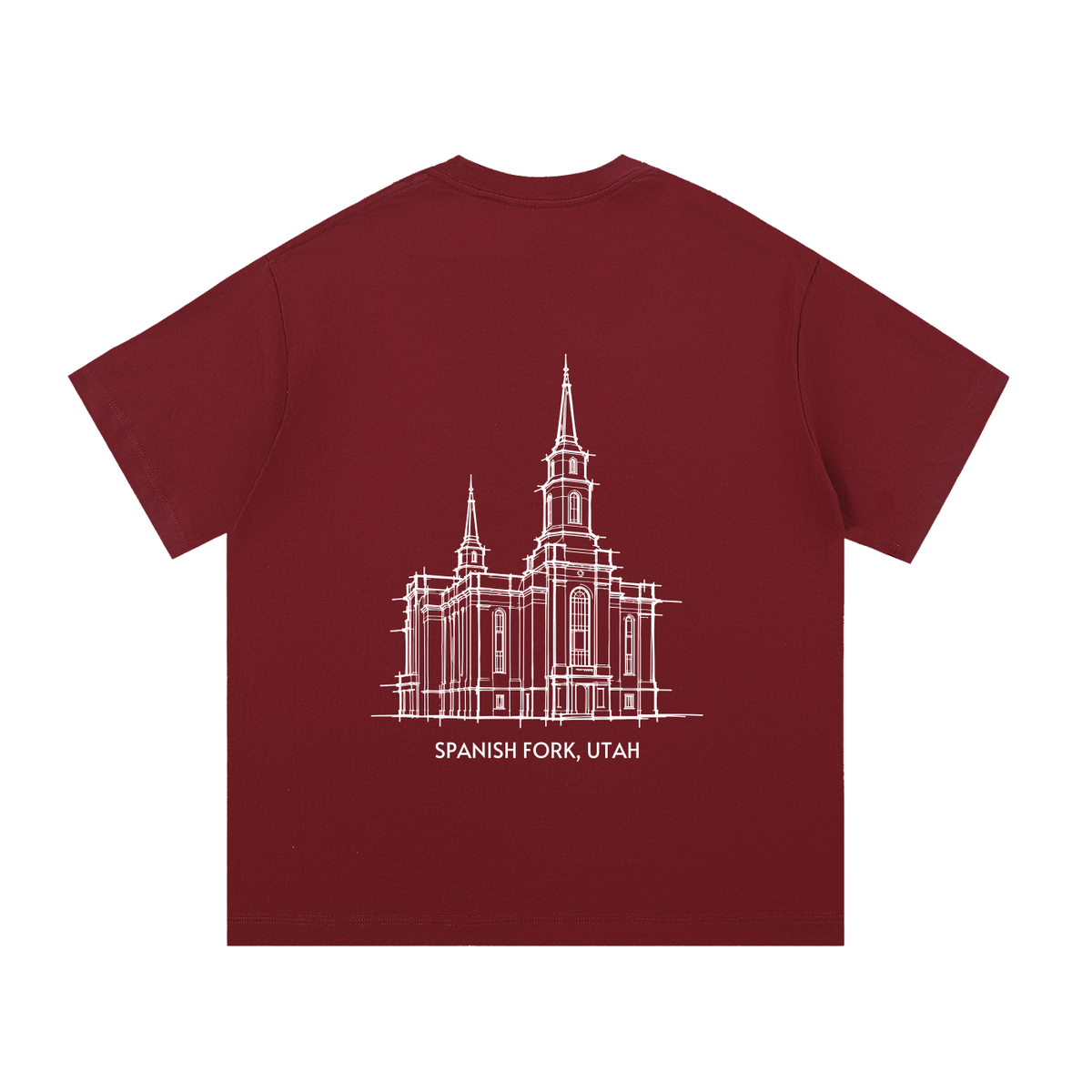 Essential Heavyweight Temple Tee (Spanish Fork)