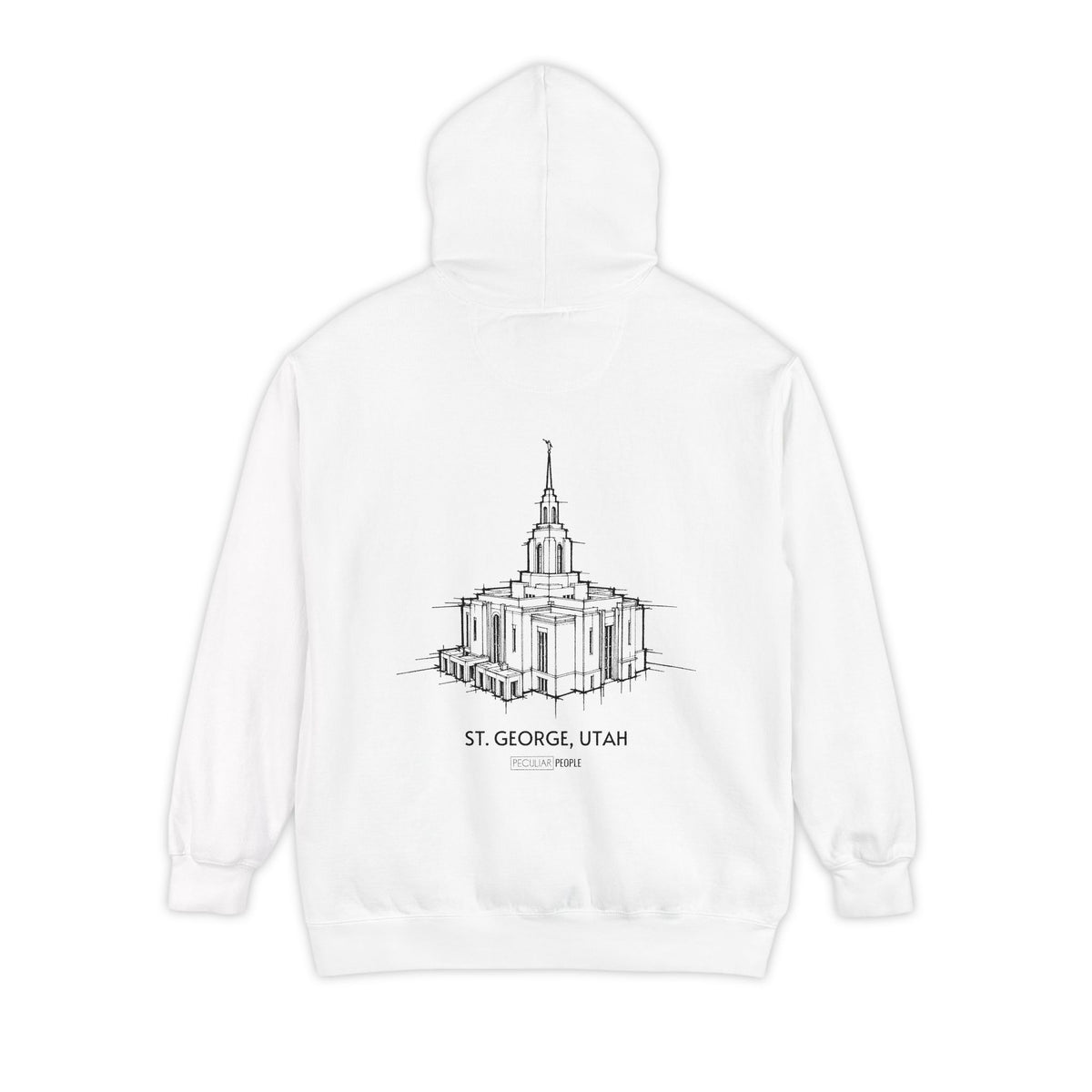 Pillar Temple Hoodie (Red Cliffs)