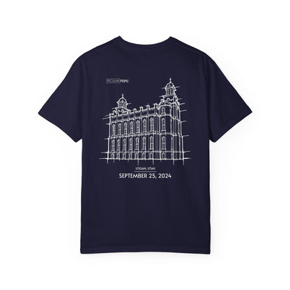 Essential Temple Tee – with personalizable date (Logan)
