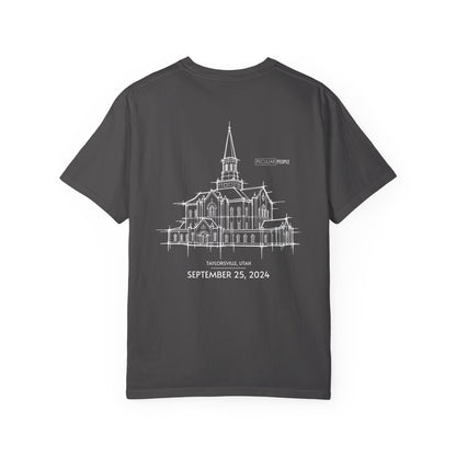 Essential Temple Tee – with personalizable date (Taylorsville)