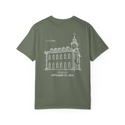 Essential Temple Tee – with personalizable date (Kirtland)