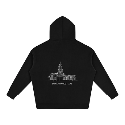 Ultra-soft Oversized Temple Hoodie (San Antonio)