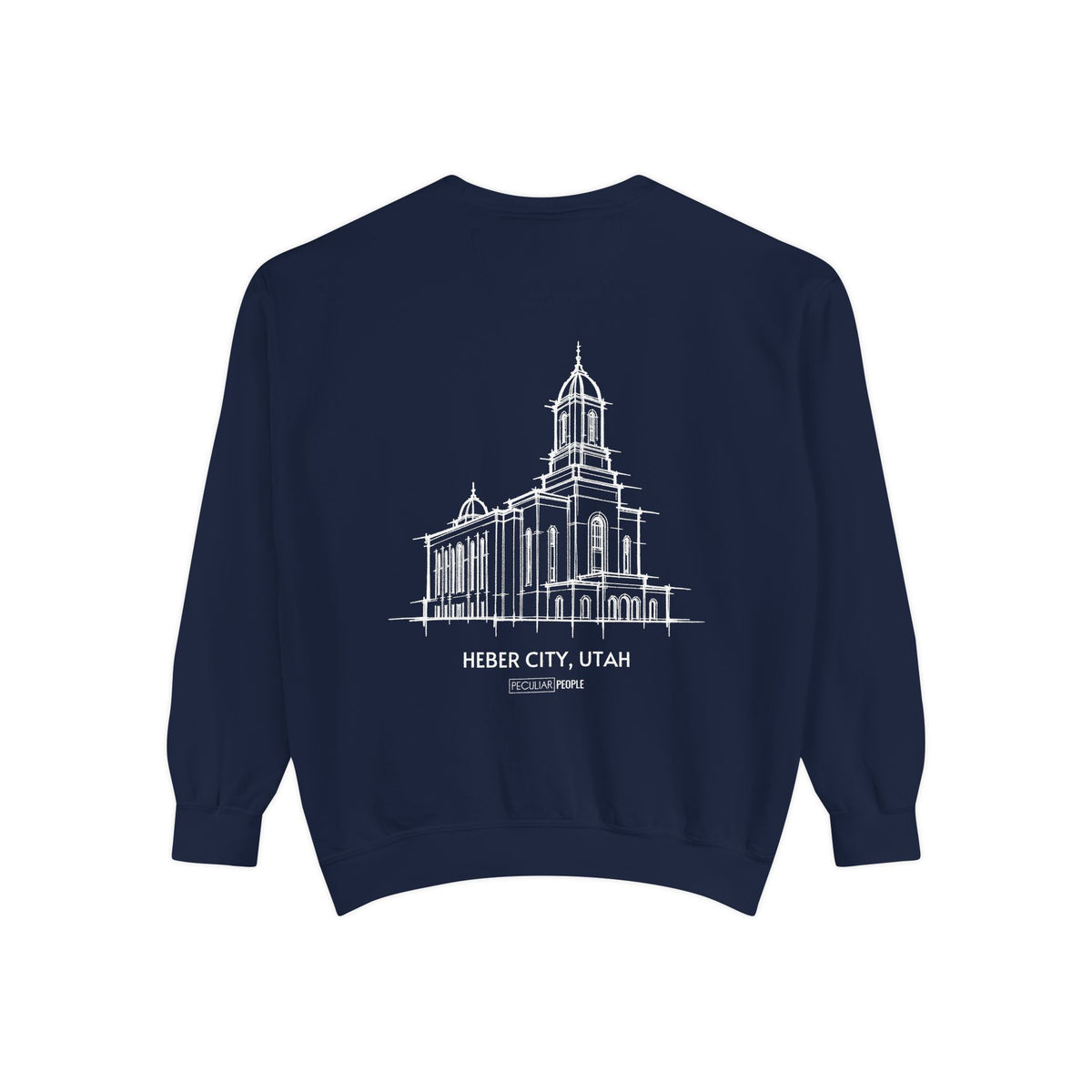 Classic Temple Crew Sweatshirt (Heber Valley)